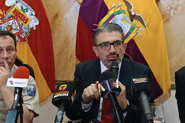 Gobernador del Azuay cuestiona discurso de autoridades locales sobre la inseguridad en Cuenca