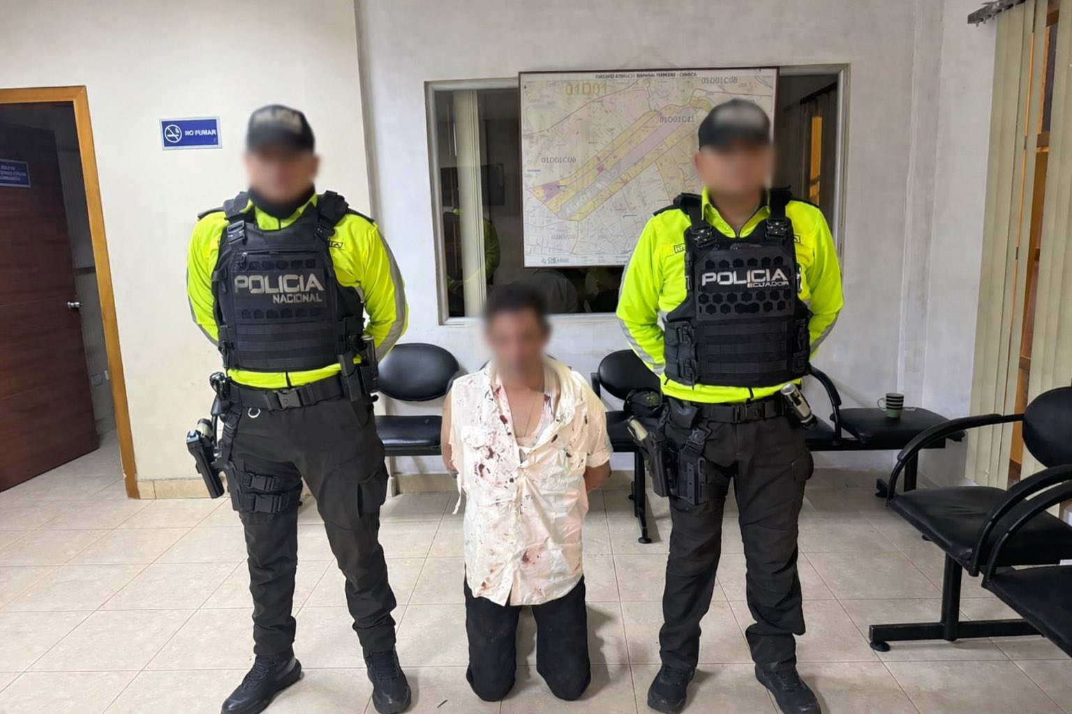 Capturan a sospechoso involucrado en persecución policial en Cuenca