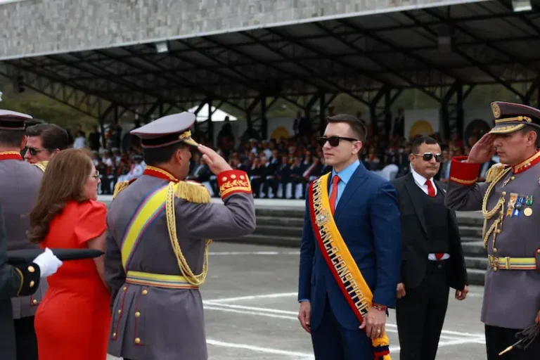 Presidente Noboa retoma funciones y encabeza reunión del Bloque de Seguridad.