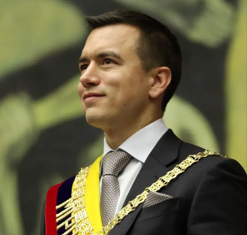 Presidente Daniel Noboa viajará a Suiza, participará en el foro económico mundial de Davos