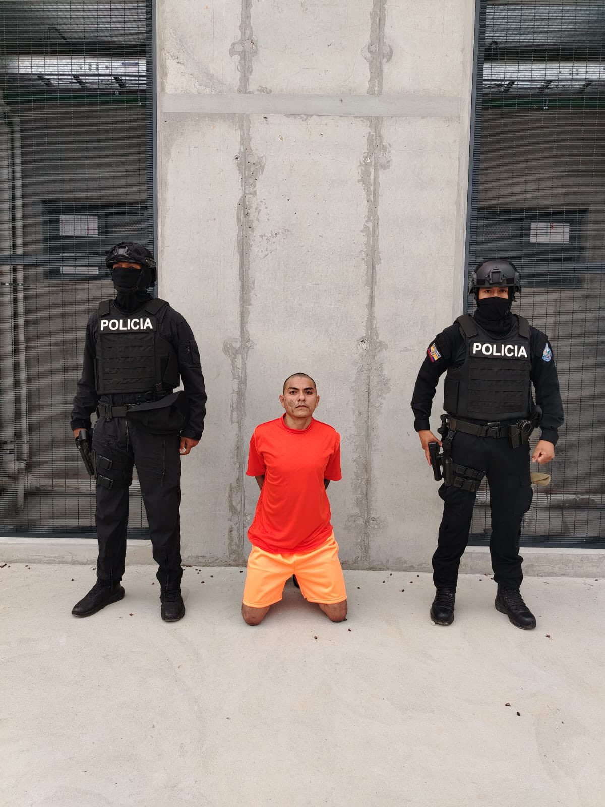 Alias “Chucky” llega a la cárcel de El Encuentro tras su recaptura