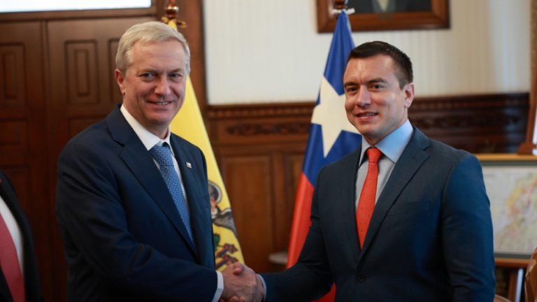 Noboa viaja a Chile para la investidura de José Antonio Kast