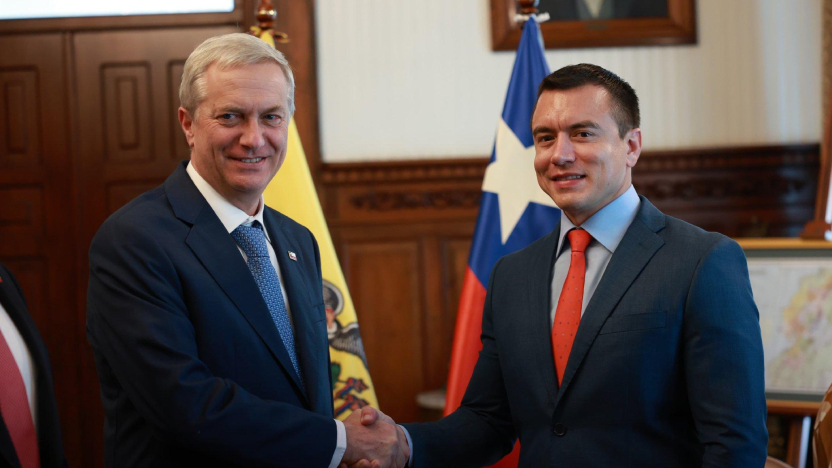 Noboa viaja a Chile para la investidura de José Antonio Kast