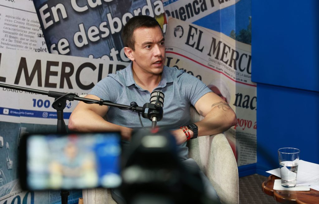 Cruce de versiones por el agua en Cuenca: Noboa alerta sobre coliformes fecales y ETAPA lo niega