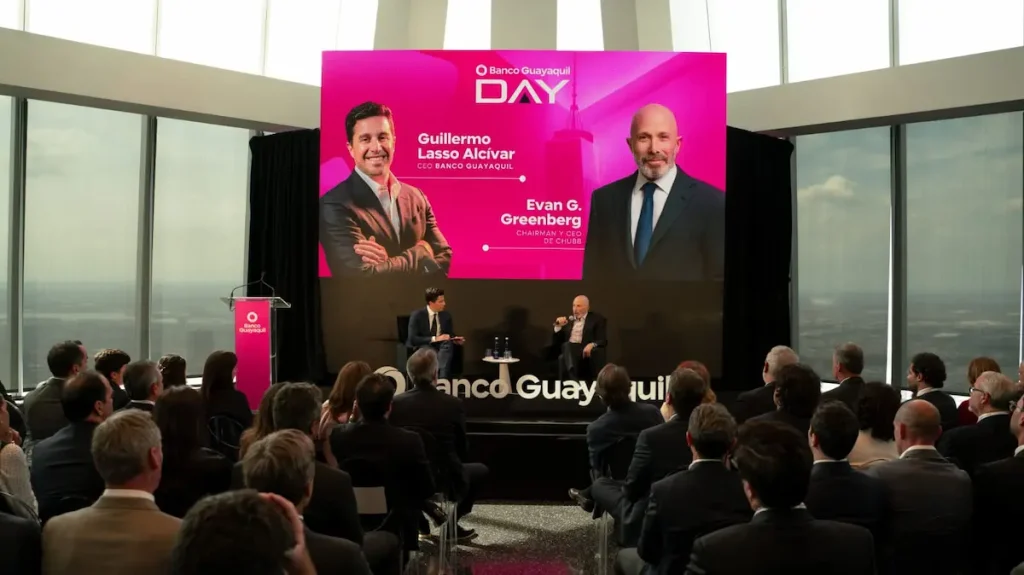 Banco Guayaquil Day, un encuentro que reunió en New York a inversionistas internacionales