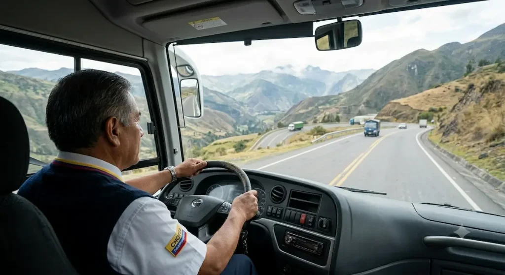 Los choferes profesionales: El motor que conecta y abastece al Ecuador