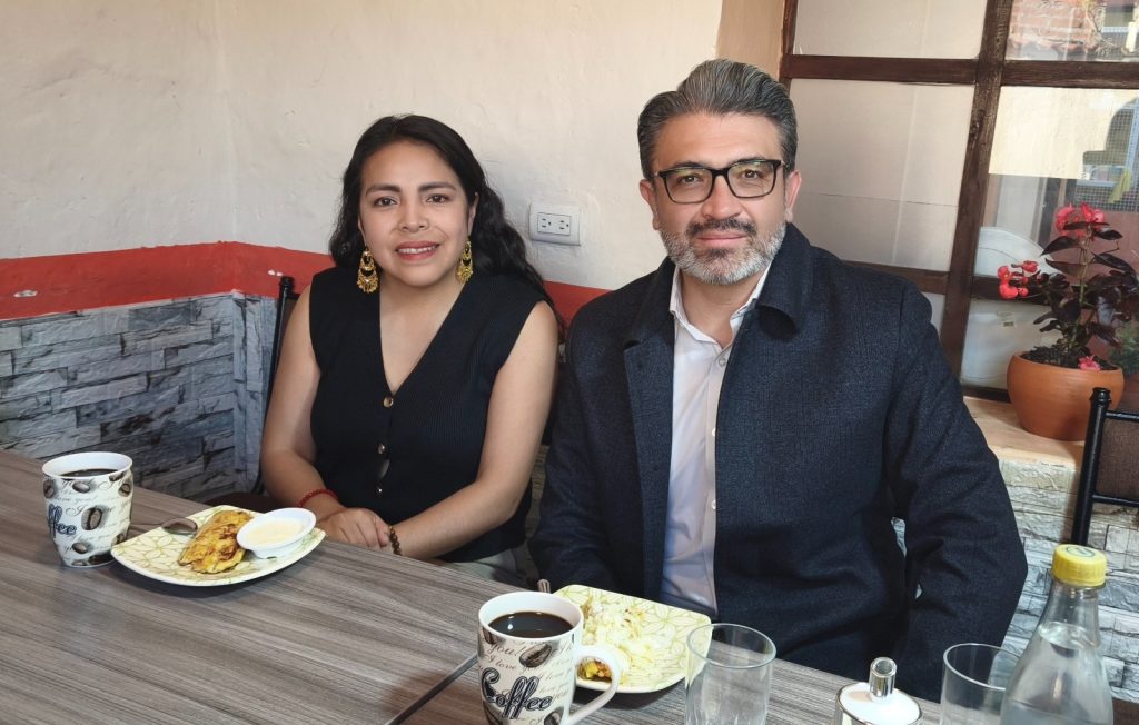 Marisol Peñaloza y Xavier Bermúdez mantienen reunión y destacan trabajo conjunto por Cuenca