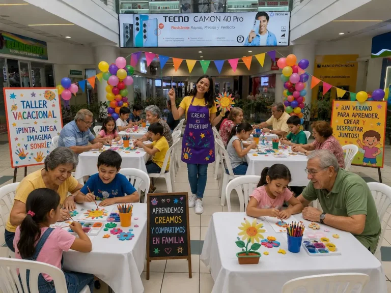 Vacaciones intergeneracionales: Ciudad Comercial El Recreo presenta una nueva edición de «Vacacionales Recreito»