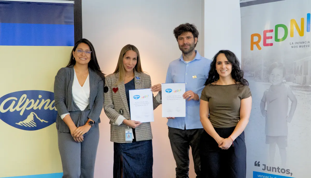 Alpina y Fundación REDNI unen esfuerzos para combatir la Desnutrición Crónica Infantil en Carchi