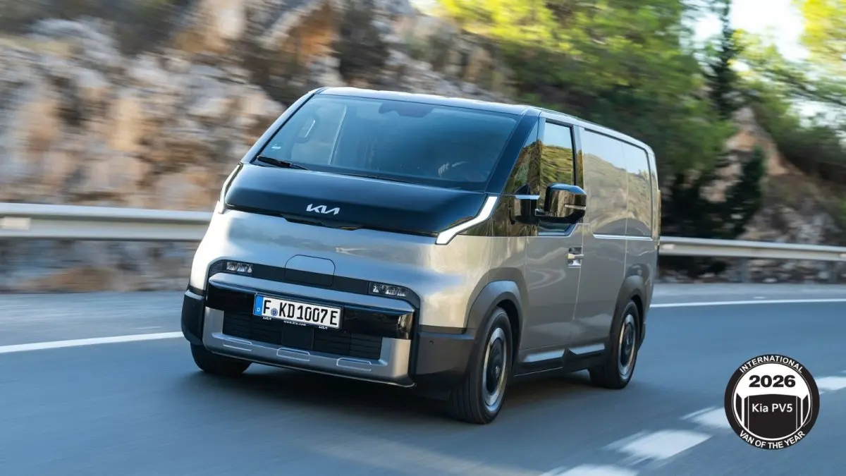 Kia PV5 Passenger es nombrado ‘Mejor Coche Grande’ en los prestigiosos Autocar Awards 2026