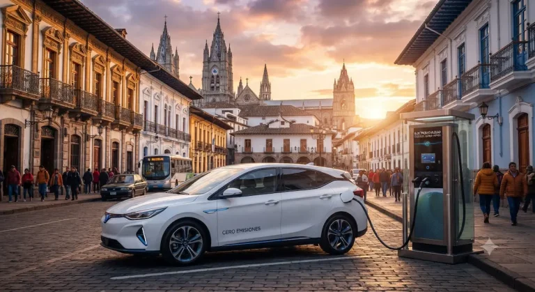 Movilidad sostenible en auge: Compra de vehículos 100% eléctricos se cuadruplica en el Ecuador durante el primer semestre de 2026