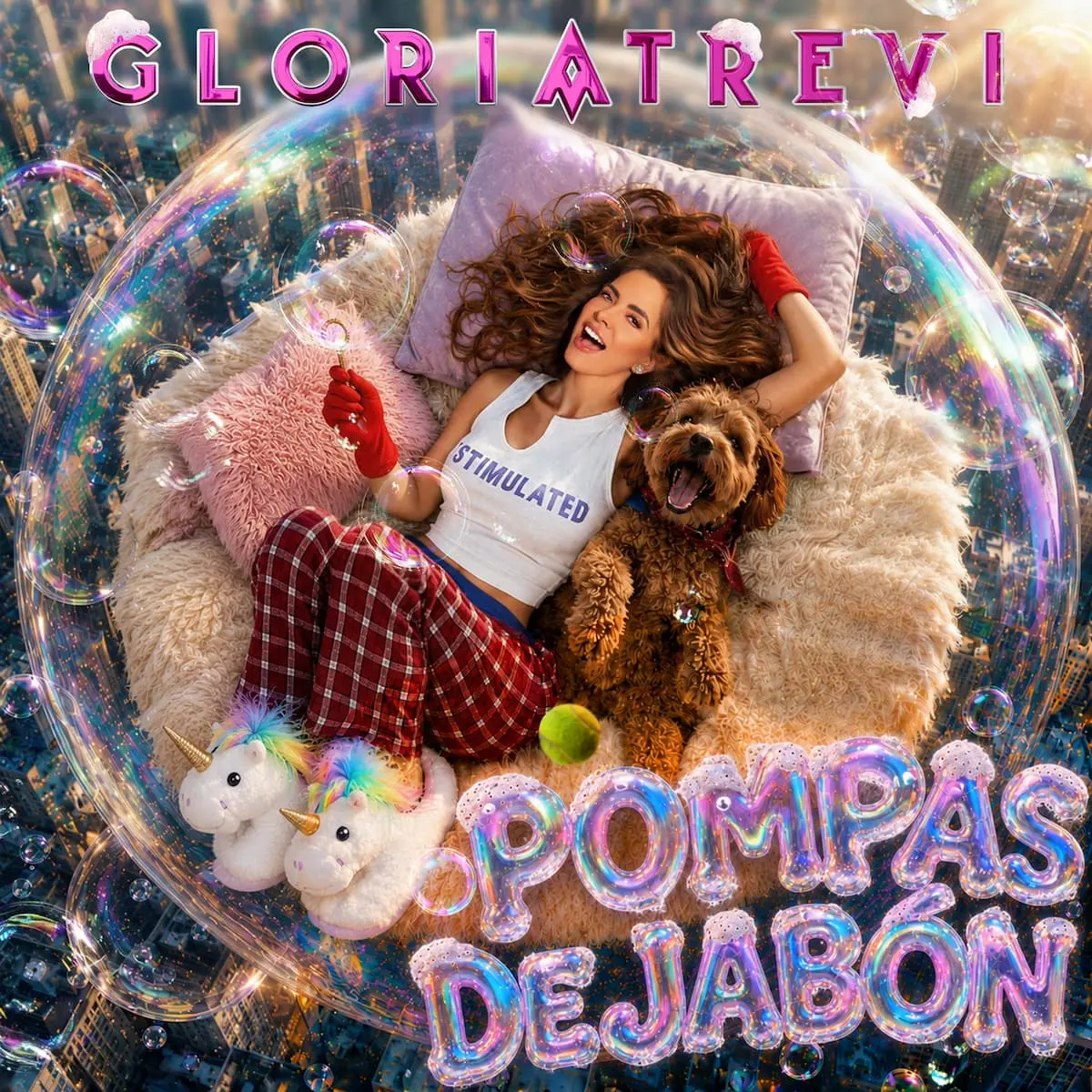 Gloria Trevi enciende las plataformas con el estreno de su nuevo sencillo “Pompas de Jabón”