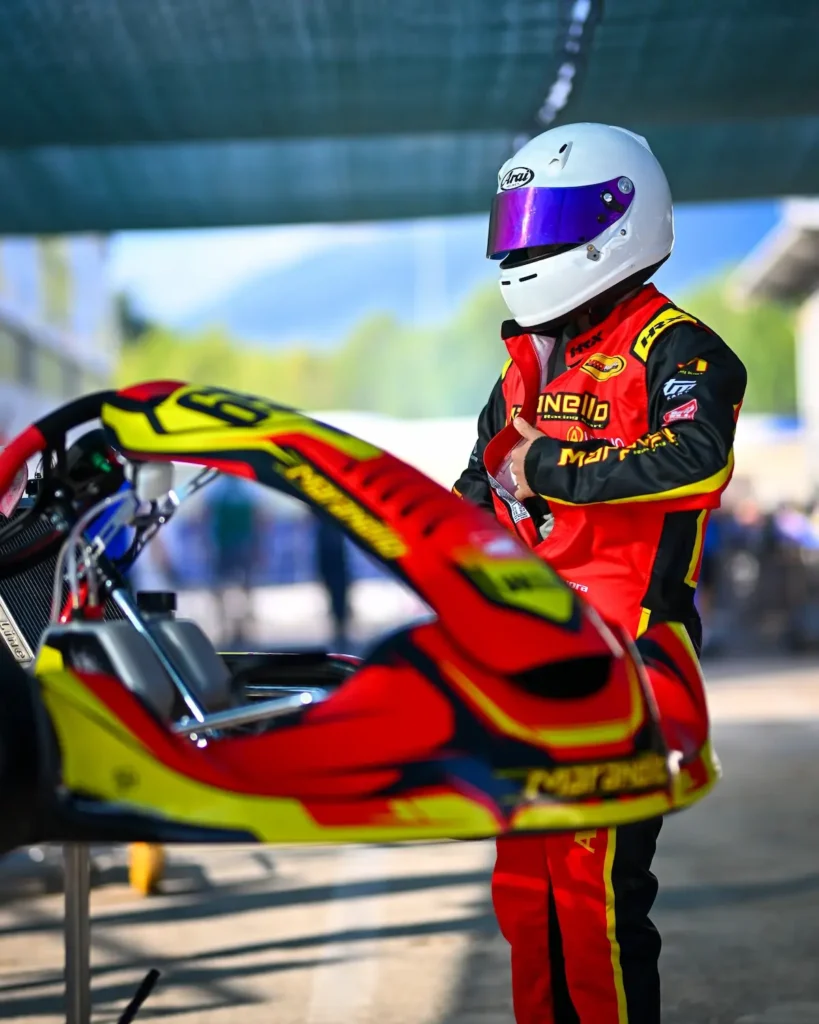 De la pista nacional a la élite europea: El piloto ecuatoriano Paúl Ayora debuta en el exigente ‘Campionato Italiano ACI Karting’