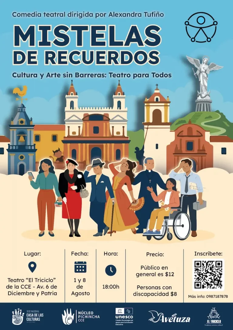 Quito estrena «Mistelas de Recuerdos», una comedia teatral con enfoque en inclusión y accesibilidad