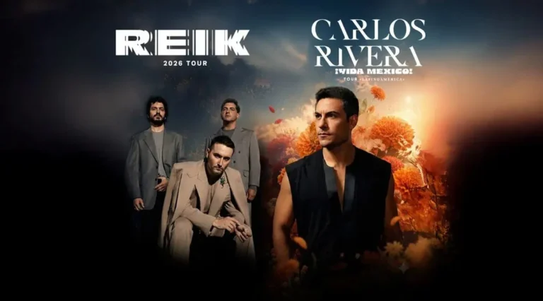 Carlos Rivera y Reik se unen por primera vez en Ecuador con una gira conjunta que sacudirá Quito y Guayaquil