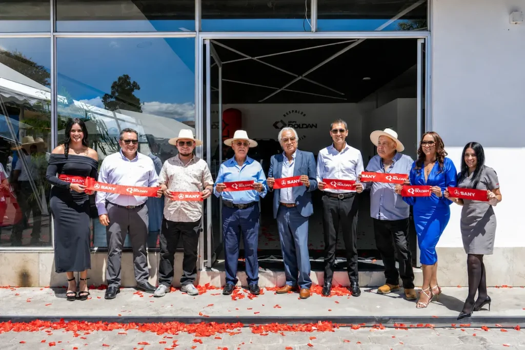 Expansión de alto rendimiento: Grupo Roldán inaugura nuevo concesionario de SANY en Sangolquí con una inversión superior a USD 100.000