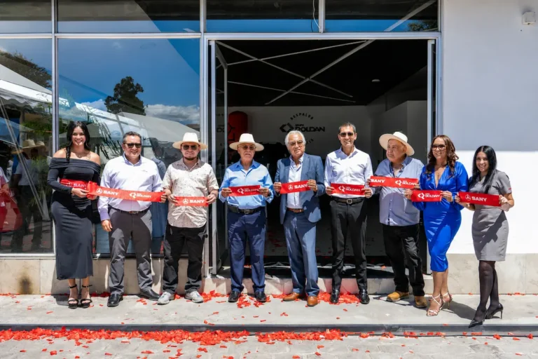 Expansión de alto rendimiento: Grupo Roldán inaugura nuevo concesionario de SANY en Sangolquí con una inversión superior a USD 100.000