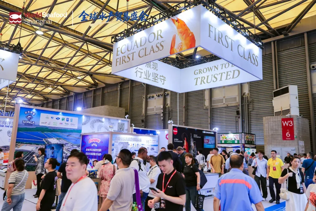 De Tokio a Shanghái: El camarón ecuatoriano consolida su liderazgo en Asia bajo la marca ‘Ecuador First Class Shrimp’